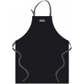 Stellar Black Cotton Apron Stellar Black Cotton Apron